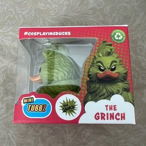 NEW Tubbz Mini Edition Boxed GRINCH Christmas Collectible Duck Vinyl Figure JEEP